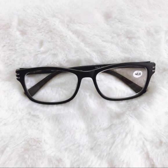 Stylens Accessories - Claire Black Rectangular Reading Glasses